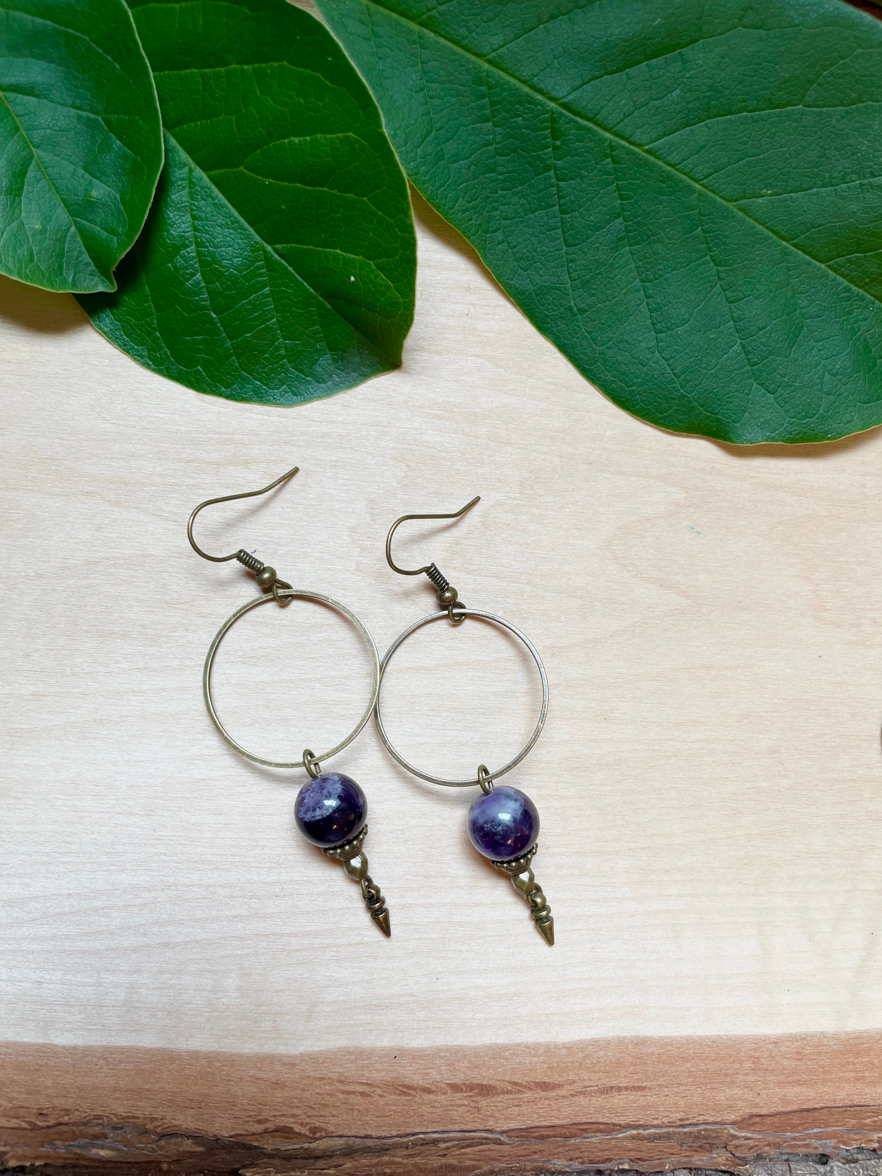 Centering Dark Amethyst