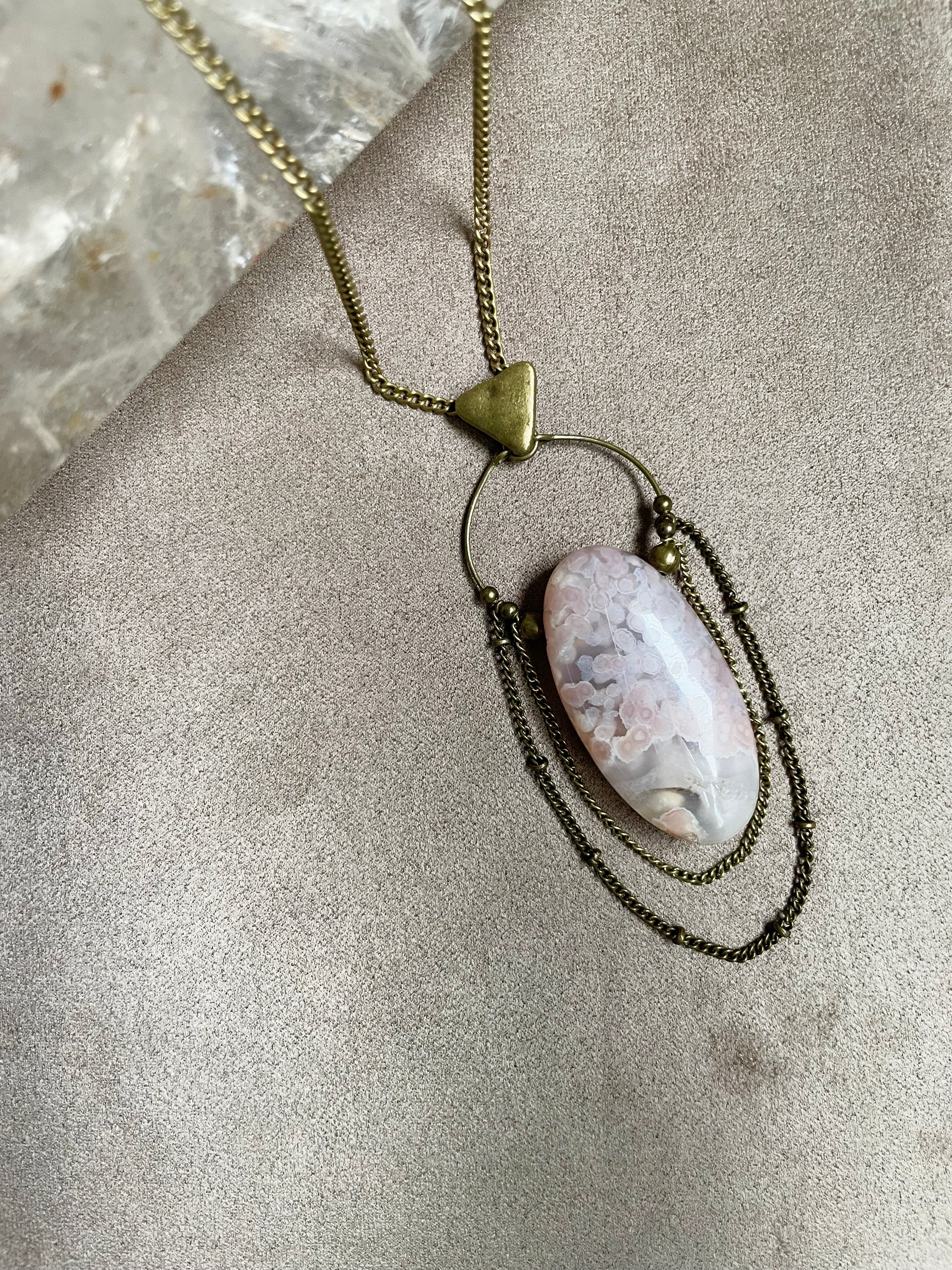 Cherry Blosslom Agate Blooming