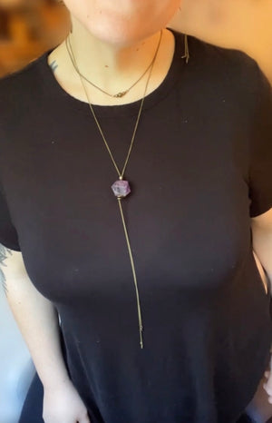 Amethyst Bolo