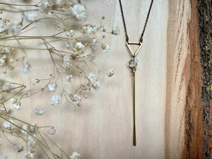 Quartz Crystal Lariat