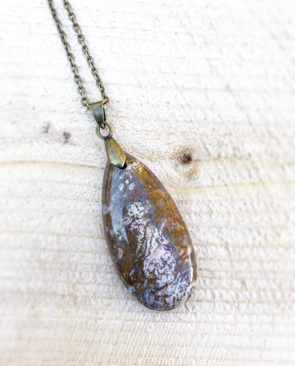 Big Ocean Jasper Necklace