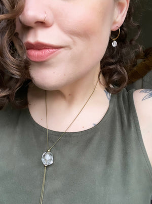 Simple Quartz Hoop