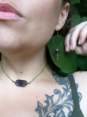 Centering Dark Amethyst