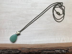 Green Aventurine Triangle