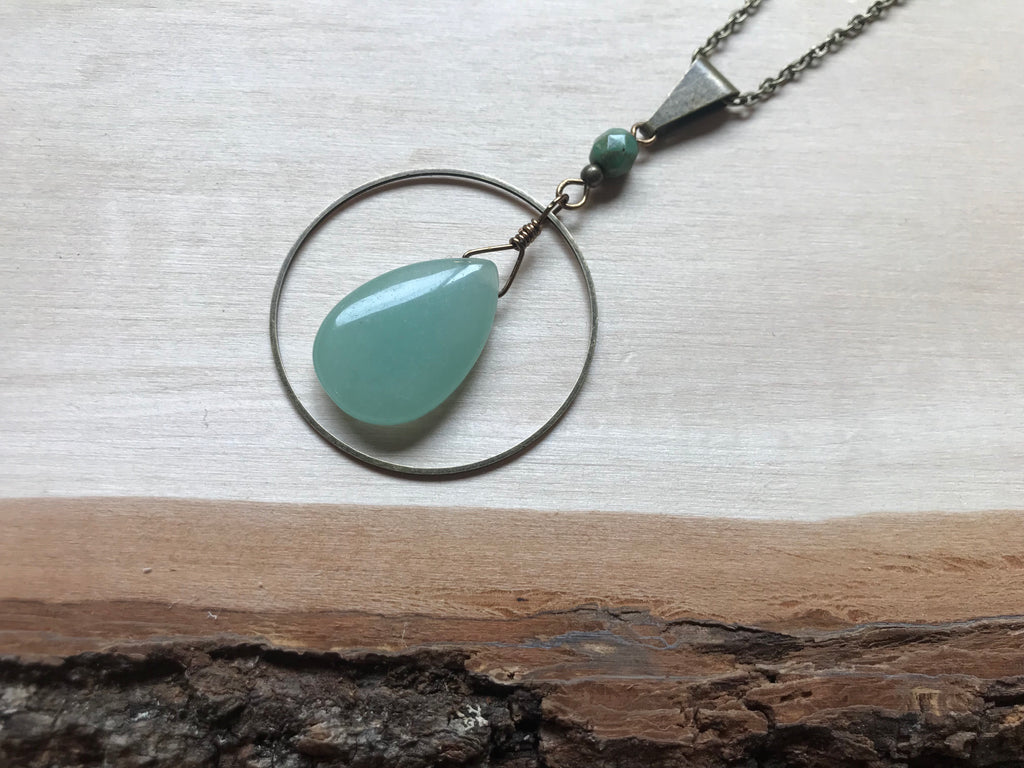 Green Aventurine Circle